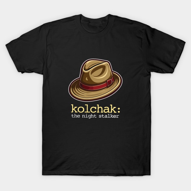 Kolchak Hat T-Shirt by vectrus